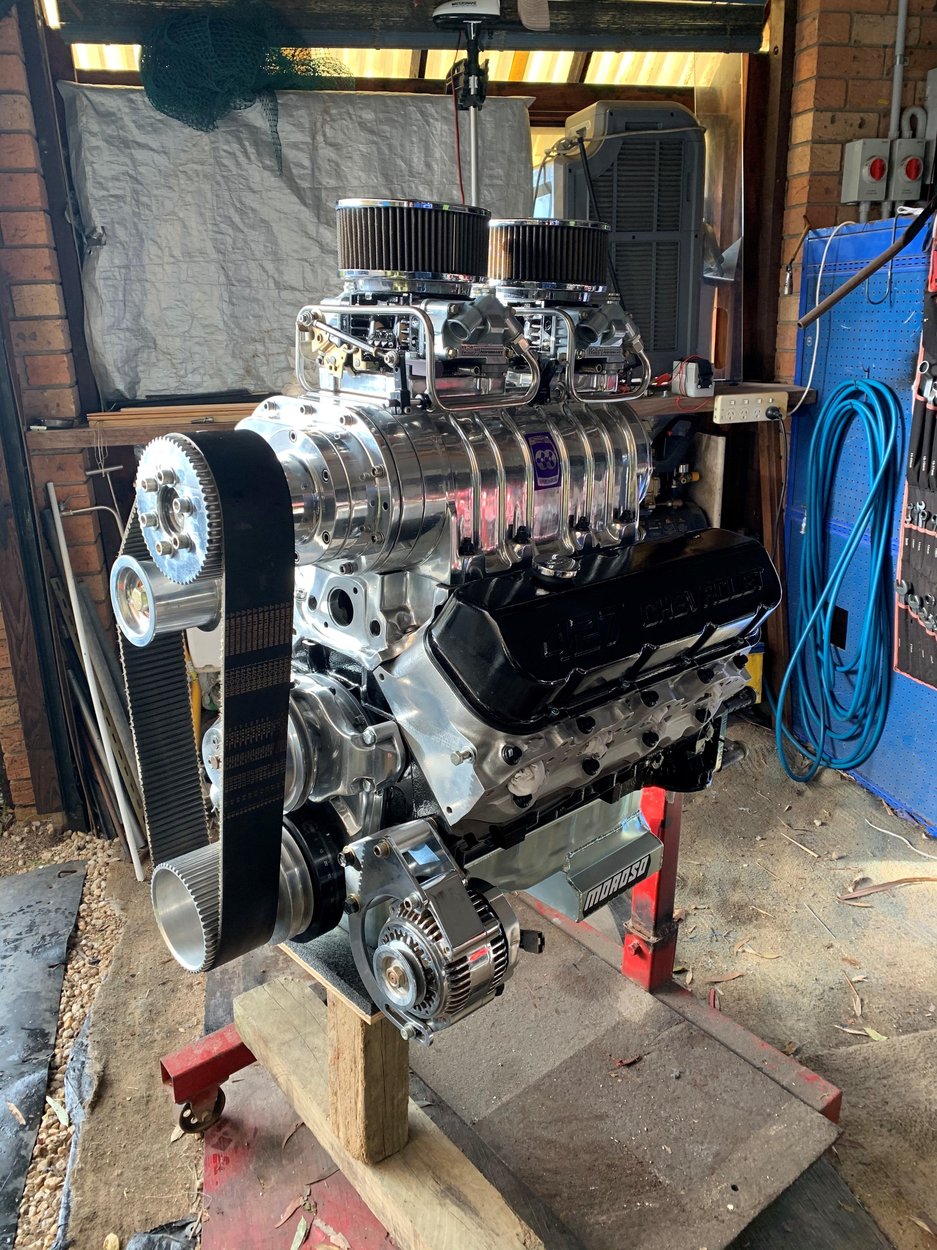 Chevy Gen 5 427 Big Block Blown Engine JPW5163688 JUST PARTS